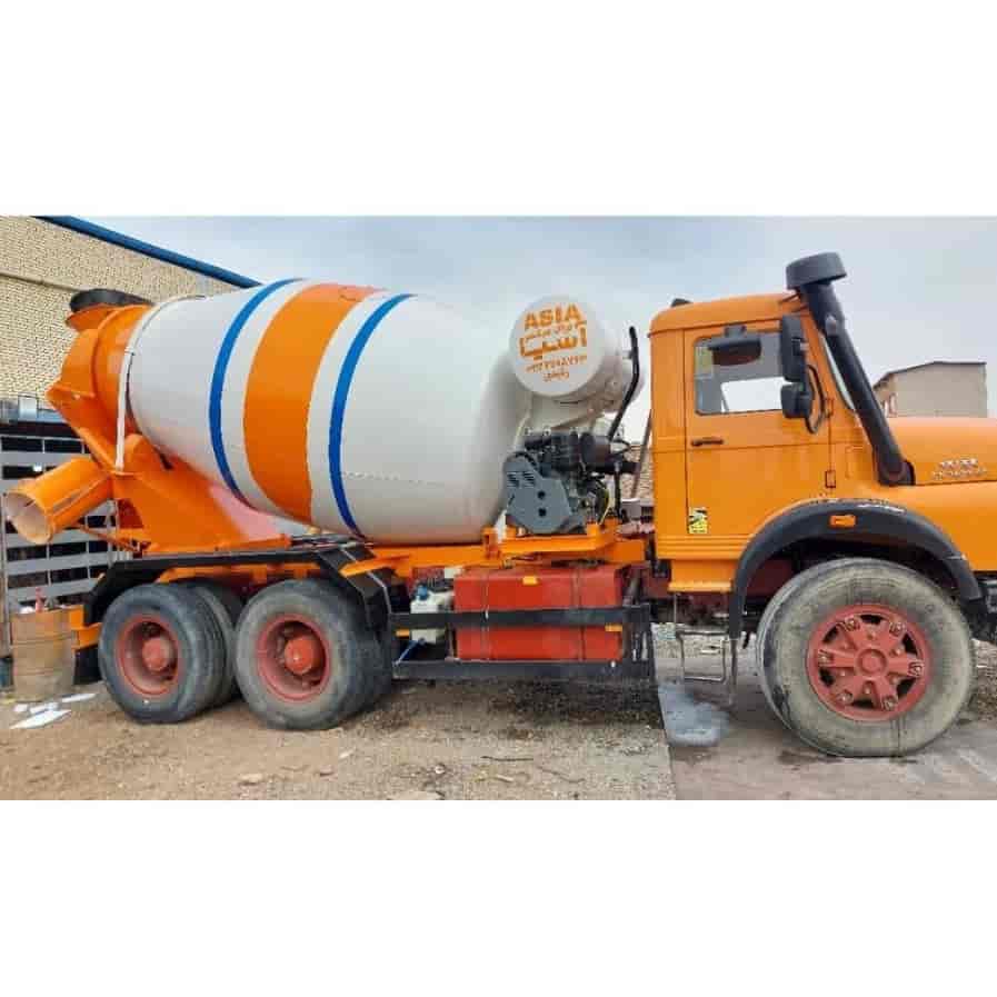 میکسر بنز با دیگ 8 متری