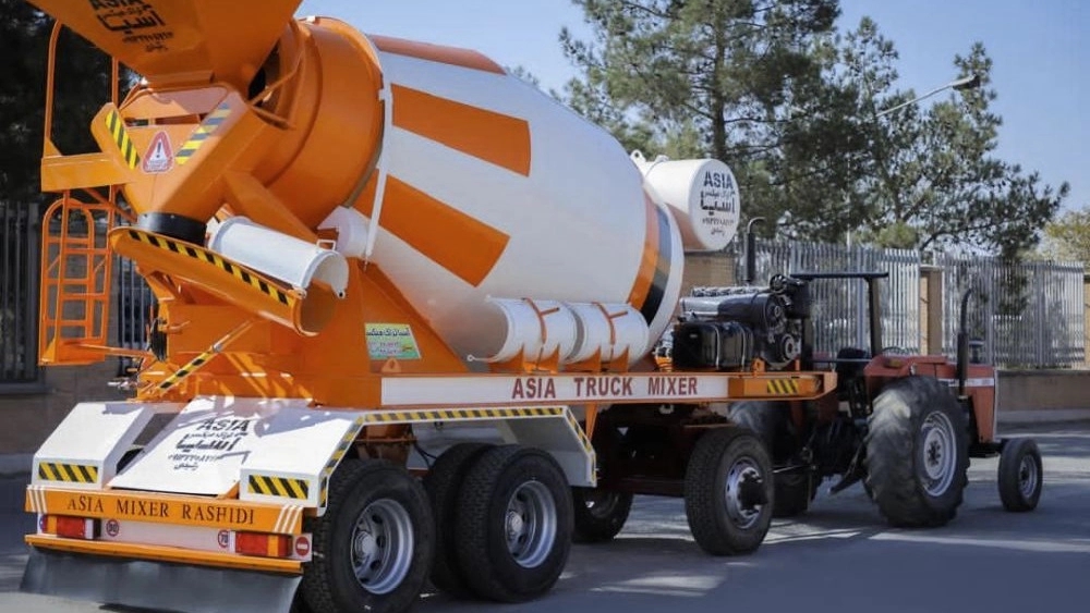 Production of the first truck mixer in Iran without the need for a truck Production of the first truck mixer in Iran without the need for a truck