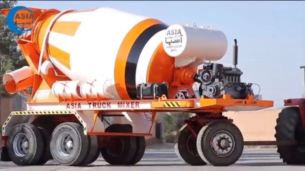 Making a custom track mixer in the Rashidi factory, direct production at the best price Making a custom track mixer in the Rashidi factory, direct production at the best price